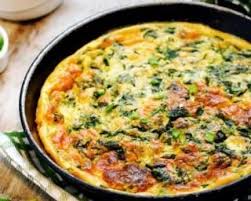 Recette De Frittata Vitaminee Epinards Tomate Et Oignon Recette Omelette Aux Epinards Recette Omelette Recette Epinards