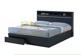 Adaptable to both a full and queen sized bed frame, the gadji is a sturdy metal headboard with a rich finish show casing the decorative scrollwork. Bed Frame With Foot Headboard Storage Furniture Home Living Furniture Bed Frames Mattresses On Carousell