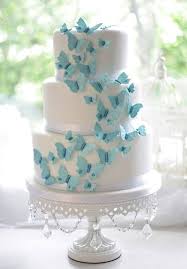 Want A Butterfly Wedding Here Are Some Ideas Butterfly Wedding Theme Topweddingsites Com Butterfly Wedding Cake Quinceanera Cakes Wedding Cakes Simple Purple