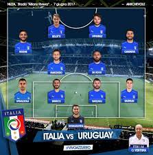 È una formazione fuori dal comune quella che il celva offre agli enti locali valdostani. Nazionale Italiana On Twitter La Formazione Dell Italia Nazionale Stasera Alle 20 45 L Amichevole Italiauruguay Tv Raiuno Itauru Azzurri Vivoazzurro Https T Co Fuvmrvteay