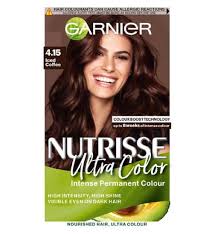 Since 1904 garnier has blended naturally inspired & derived ingredients into breakthrough formulas. Garnier Nutrisse Ultra Permanent Colour 4 15 Iced Coffee Boots
