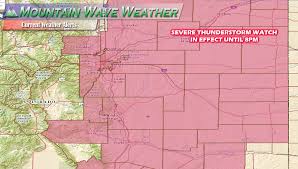 A severe thunderstorm watch means that live data is showing that severe thunderstorms are more likely than not to occur within the specific shaded area or outlined area. Severe Thunderstorm Watch Now In Effect Mountainwave Weather
