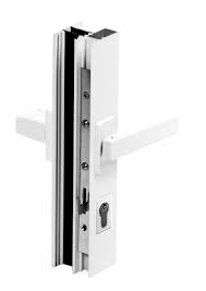 Poignée baie coulissante leroy merlin. Baie Vitree Coulissante Alu 215x240 Blanc Premium Dormant Leroy Merlin