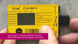 Q-tag CLm Family – START, STOP, DOWNLOAD data - YouTube