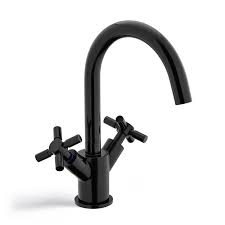 Magasin de meuble et équipement de salle de bain, fabrication européenne rapport qualité prix excellent conception et livraison possible neha franqueville rouen. Robinet Melangeur Lavabo Noir Mat Cross Robinet Salle De Bain Lavabo Noir Robinet Lavabo