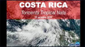 Una tormenta tropical es aquel fenómeno de la meteorología que se describe como parte de la evolución de un ciclón tropical. Costa Rica Tormenta Tropical Nate Actualizacion 11 De Octubre A Las 12 00 M D Costa Rica Reliefweb