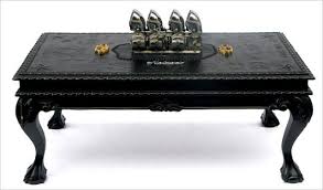 Nemeth Hot Rod Goth Coffee Table With Brass Knuckles Modern Retro Furniture Black Coffee Tables Coffee Table