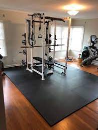Exercise And Workout Room Flooring Gym Room At Home Home Gym Flooring Workout Room Home