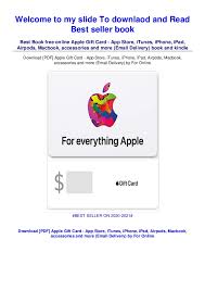 Join thousands of happy gamers and start collecting coins now. Epub Pdf Download Apple Gift Card App Store Itunes Iphone I