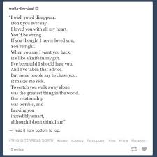 5 Reverse Poems That Will Blow Your Mind Reverse Poem Love You Poems Hard Words To Say