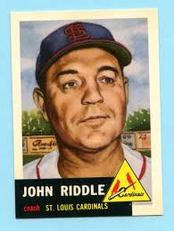 1953 Topps Archives #274 John Riddle