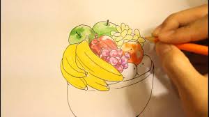 27.09.2017 · how to draw fruit bowl in easy steps for beginners lesson.tutorial of advanced drawing technique. How To Draw A Bowl Of Fruit Step By Step Easy Fruits Drawing Fruit Bowl Drawing Basket Drawing