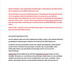 Likeable vorlage nachfassbrief angebot empfehlungsschreiben. 3 Muster Schreiben Zur Weg Novelle Der Online Shop Fur Hausverwaltungen