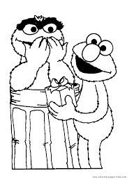 Keep your kids busy doing something fun and creative by printing out free coloring pages. Elmo Color Page Coloring Pages For Kids Cartoon Characters Coloring Pages