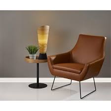 A wide variety of camel back chairs options are available to you, such as general use, material, and feature. Adesso Home Kendrick Faux Leather Accent Chair In Camel Brown Gr2002 32