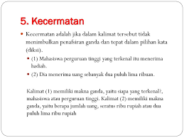 Diksi adalah pemilihan kata yang tepat sehingga pembaca bisa dengan mudah memahami maksud dan tujuan dari si penulis. Kalimat Efektif Ppt Download