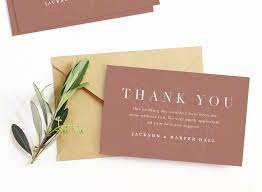 For money or gift certificates. Wedding Thank You Card Wording Ideas To Inspire You Stationers