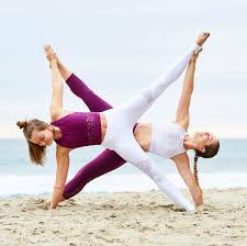 Yoga Yogainspiration Partner Yoga Poses Yoga Challenge Poses Two Person Yoga Poses