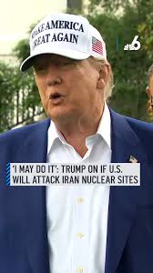 ‘I may do it’: Trump