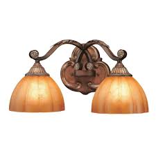 For the 18 foot tall entrance hall, they chose a hampton bay. Upc 718212250655 Hampton Bay Bathroom Lighting Chateau 2 Light Deville Walnut Bath Light 25065 Upcitemdb Com