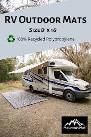 Rv outdoor rugs are an easy solution to keep your gear and yourself as clean as possible. Rv Outdoor Rugs Mats Rv Camping With Kids Outdoor