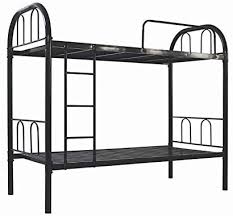 Bunk beds come in a variety of designs, so there is a model out there that perfectly suits your needs. Iron Metal Bunk Bed Black 190 L X 90 W X 83 H Cm Buy Online At Best Price In Uae Amazon Ae