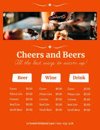 Have a specific listing of your menu items. Menu Maker Online Customized Menu Design For Free Fotor