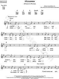 Print And Download Lead Sheets For Hosanna Praise Is Rising By Paul Baloche Includes Complete Lyrics In G Major Praise Is Rising Lead Sheet Praise