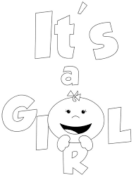 With this picture, your kid can know that the cowboy hats are not only worn by boys, but girls can also use it. Free Printable Baby Coloring Pages For Kids Baby Coloring Pages Coloring Pages For Girls Printable Coloring Pages