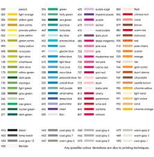 Tombow Colorchart Abt Dual Brush Pen Tombow En Tombow