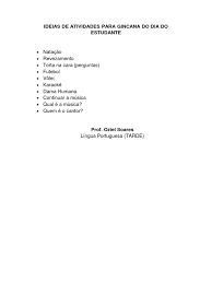 Atividades super divertidas para homenagear os nossos e estudantes! Ideias De Atividades Para Gincana Do Dia Do Estudante