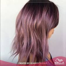 لون شعر بنفسجي مضيء لينير يوم الأحد من ابتكار Jamiekeikohair Luminous Purple Hair To Brighten Your S Hair Color Formulas Wella Hair Color Hair Stylist Life