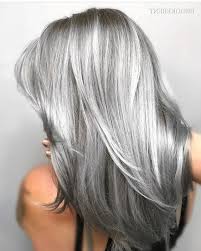 Best And Easy Natural Hairstyles Grey Hair Color Silver Silver Grey Hair Long Gray Hair