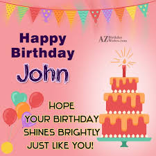 As friends, family, neighbors, partners,… Happy Birthday John