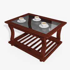 The wooden tea table available on the site are made of different materials such as wood, aluminum, marble, steel, glass and so on, so that you can pick the best one to go with your existing decor. Wooden Tea Table 3d Model Turbosquid 1466253