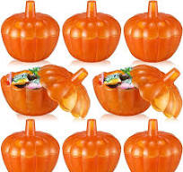 Amazon.com | Tanlade 10 oz 4 Pcs Thanksgiving Glass Pumpkin ...