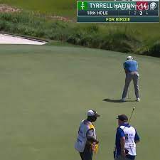 Pga Tour On Twitter Another 63 On The Board Tyrrellhatton Drains The Long Birdie Putt On 18 He Leads Alone Rbc Heritage Qui Pga Tour Putt Putt Drains