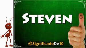 Significado Del Nombre Steven Significado De Los Nombres Youtube