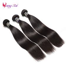 6.move down gently to comb the hair straight to the ends. Buy Yuyongtai Silky Straight Human Hair 3 Bundles 14 16 18 Inch 9a Virgin Straight Malaysian Hair Bundles 100 Unprocessed Double Wefts 1b Color Straight Weave Hair Human Bundles Online In Turkey B07nq3gklf