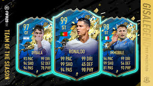 Fifa 21 tots serie a predictions by futhead · goalkeeper. Fifa 20 Tots Serie A Predictions Tots Ronaldo Tots Dybala Tots Immobile Tots Gomez Tots Ilicic Gaming Frog