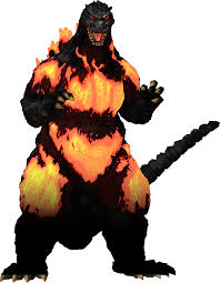 Godzilla The Video Game Burning Godzilla By Sonichedgehog2 Deviantart Com On Deviantart Godzilla Video Game Kaiju