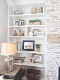 Fire Place Decorating Ideas Living Room Shelves Farm House Living Room Living Room Decor