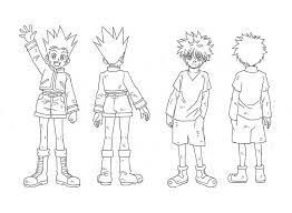 Check spelling or type a new query. Gon And Killua Hunter X Hunter Coloring Page Coloring Page Free Printable Coloring Pages For Kids