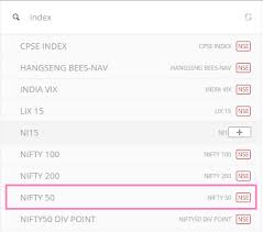 How To See Nifty Chart And Sensex Chart On Kite Zerodha