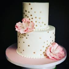 Birthday Rose Gold Pineapple Cake Design Pink And Gold Polka Dot Birthday Cake 16 Birthday Cake Gold Birthday Cake 40th Birthday Cakes