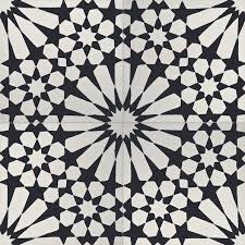 Black And White Moroccan Tiles Fez Black And White Moroccan Tile Maria Starling Design Cement Tile Concrete Tile Floor Encaustic Tile