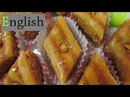 the most beautiful and best algerian baklava in the world youtube baklava recipe algerian recipes dessert recipes