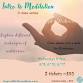 Intro to Meditation series