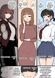 terasu mc, artist request, highres, 1boy, 3girls, long hair, multiple  girls, netorare, short hair, siblings, sisters - Image View - | Gelbooru -  Anime Art & Hentai Gallery - Free to Explore