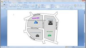 Di dalam peta, simbol digambarkan sesuai dengan lokasi kenampakan pada peta utama dan penjelasan atau keterangannya. Belajar Microsoft Word 2007 Cara Mudah Membuat Peta Anda Sendiri Dengan Google Maps Di Word Youtube